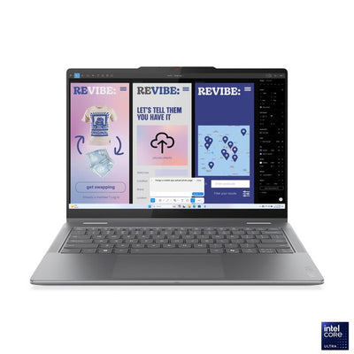 Lenovo Yoga 7 2-in-1 OLED ლეპტოპი — წინა ხედი