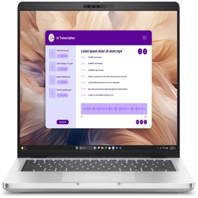 Dell Pro 14 Plus ლეპტოპი — წინა ხედი