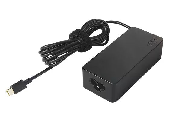 Lenovo 65W USB-C დამტენი — წინა ხედი