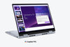 Dell 14 Plus 2-in-1 ლეპტოპი — გვერდითი ხედი