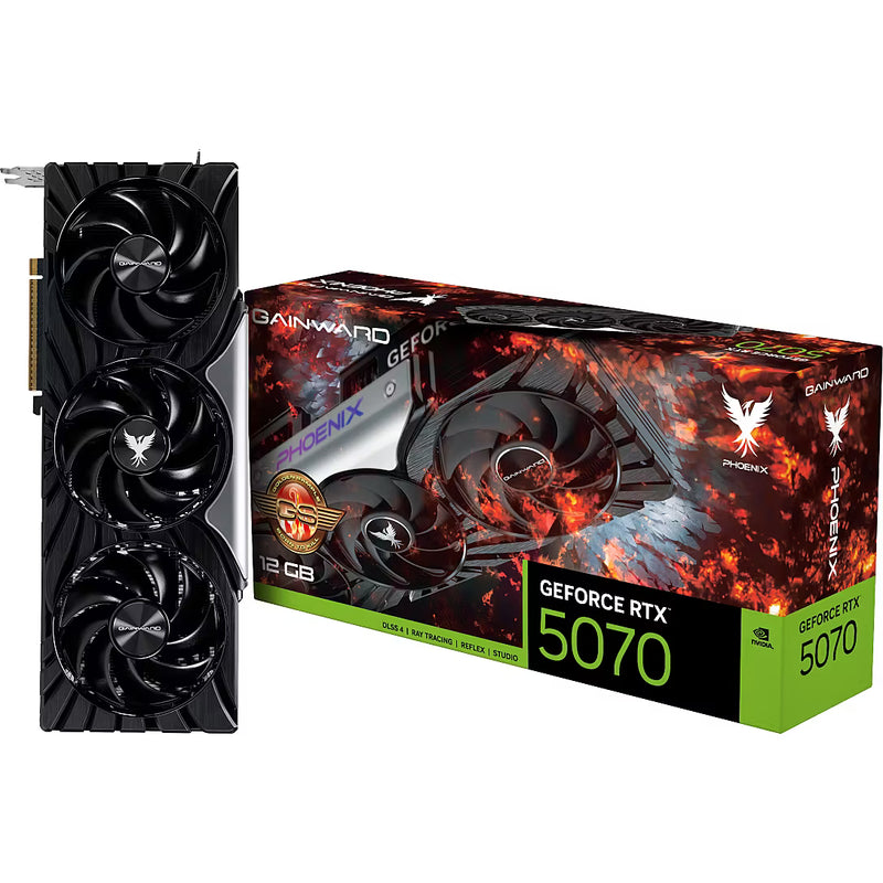 Gainward RTX 5070 PYTHON III OC 12GB GDDR7 — ვიდეო ბარათი GPU