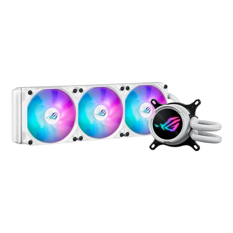 Asus ROG STRIX LC III 360 ARGB White AIO CPU Cooler — 360mm