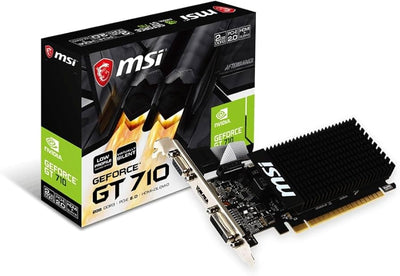 MSI GeForce GT 710 2GD3H LP 2GB — Low Profile ვიდეო ბარათი