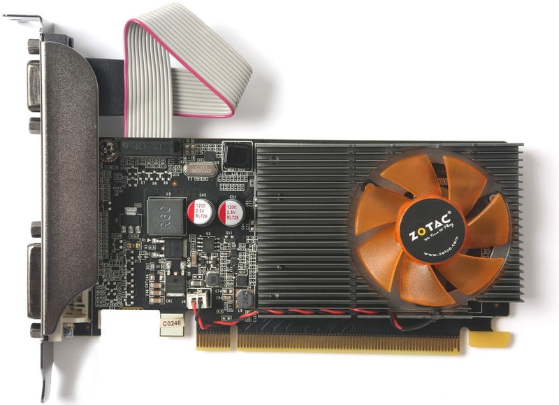 ZOTAC GeForce GT 710 2GB DDR3 Low Profile — ვიდეობარათი