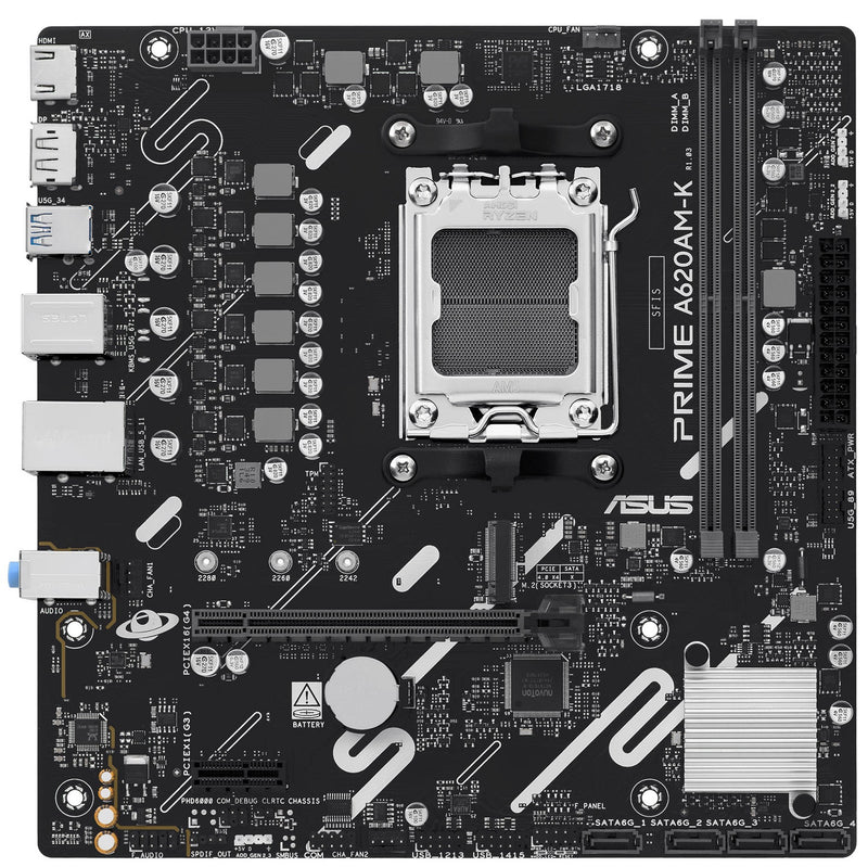 ASUS PRIME A620AM-K — AM5 დედაპლატა