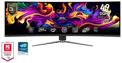 MSI MPG 491CQP 49" 144Hz მონიტორი