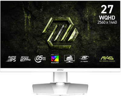 MSI MAG 274QRFW-E20 27" QHD 200Hz მონიტორი