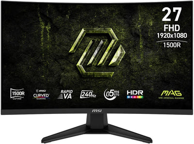 MSI MAG 275CF-X24 27" 240Hz მონიტორი
