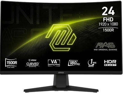 MSI MAG 242C 23.6" 180Hz მონიტორი
