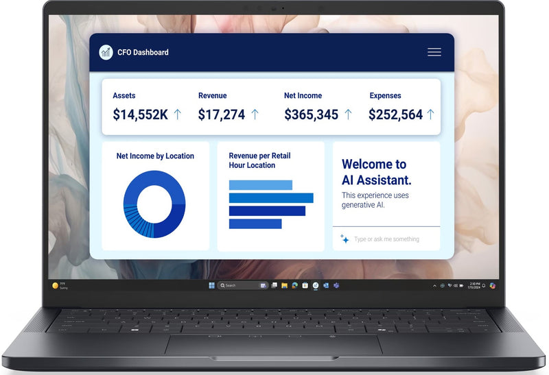 Dell Pro 14 Premium FHD+ — Ultra 7 268V, 32GB ლეპტოპი