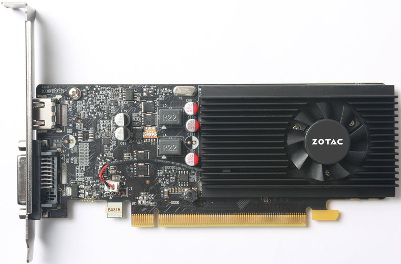 ZOTAC GeForce GT 1030 2GB GDDR5 Low Profile — ვიდეობარათი
