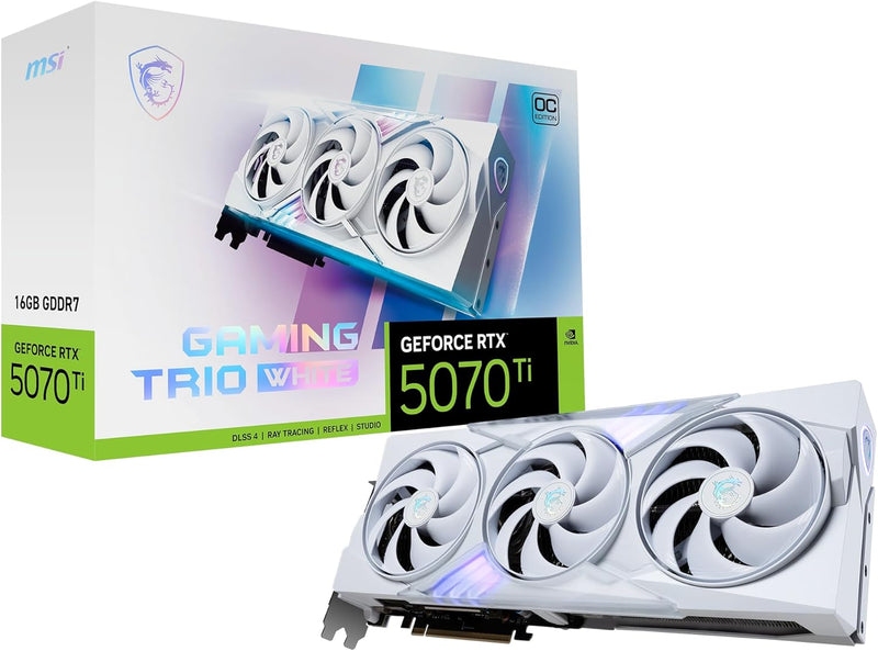 MSI GeForce RTX 5070 Ti 16G GAMING TRIO — High-End ვიდეო ბარათი GPU