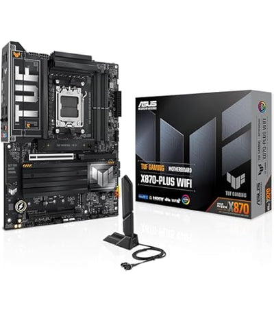 Asus TUF GAMING X870E-PLUS WIFI 7 Motherboard AM5 — X870E TUF დედაპლატა