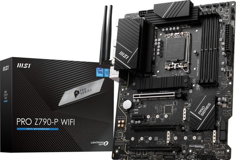 MSI PRO Z790-P WIFI Motherboard LGA1700 — Z790 WiFi 6E Pro დედაპლატა
