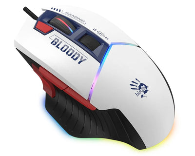 A4Tech Bloody W95 Max Sports RGB Gaming Mouse Sports Navy