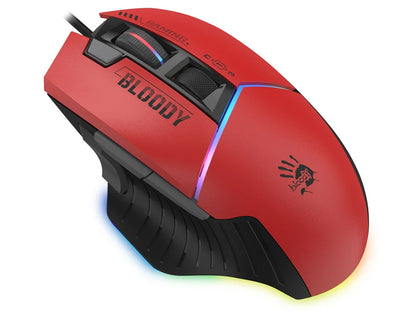 A4Tech Bloody W95 Max Sports RGB Gaming Mouse Sports Red