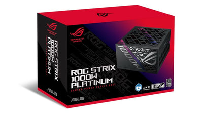 Asus ROG Strix 1000W 80+ Platinum White Modular PSU — ROG STRIX