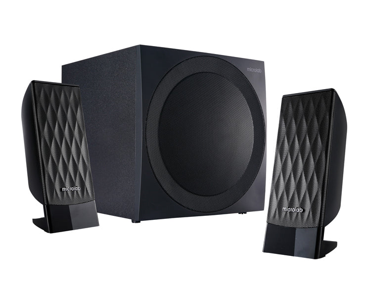 Microlab M-300BT 2.1 Bluetooth Speaker 38W — კომპიუტერის დინამიკი
