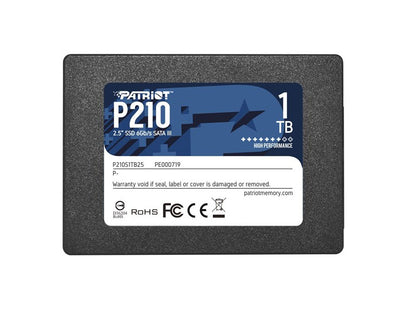 Patriot P210 SSD 1TB SATA3 2.5" — SSD დისკი