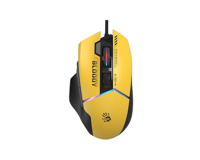 A4Tech Bloody W95 Ultra Lightweight RGB Gaming Mouse Sports Lime