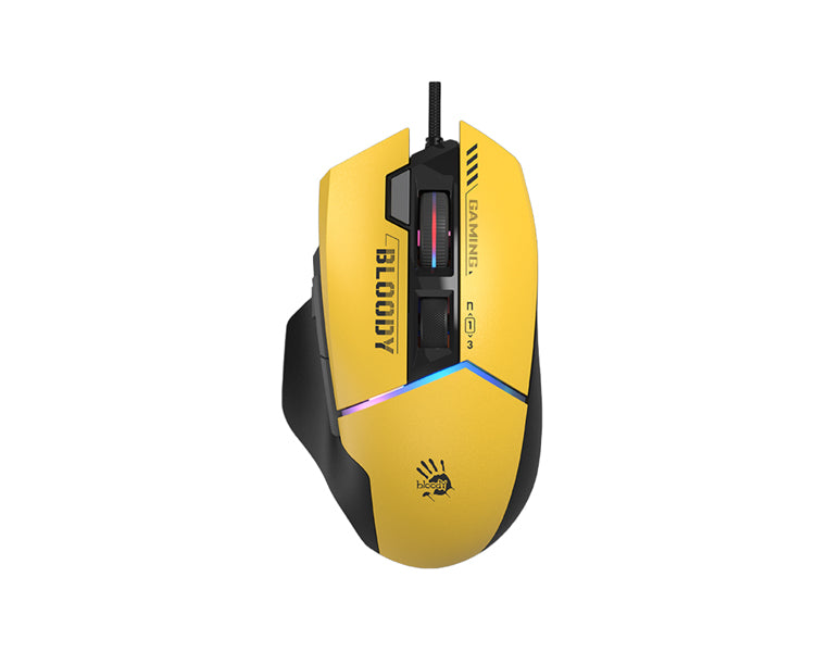 A4Tech Bloody W95 Ultra Lightweight RGB Gaming Mouse Sports Lime