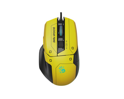 A4Tech Bloody W70 Max RGB Gaming Mouse Punk Yellow