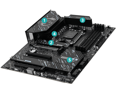 MSI X870 GAMING PLUS WIFI Motherboard AM5 — X870 Gaming WiFi 7 დედაპლატა