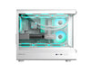 Golden Field Lantau Lite 360 6×120mm ARGB Mid Tower Case White — PC Case