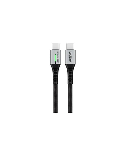 LogiLink CU0422 USB-C კაბელი 100W 1მ