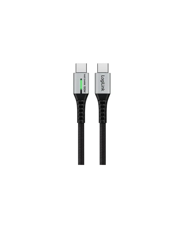 LogiLink CU0422 USB-C კაბელი 100W 1მ