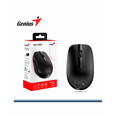 Genius NX-7007 Wireless Mouse Black USB — უსადენო მაუსი