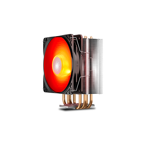 DeepCool GAMMAXX 400 V2 Red CPU Cooler — Air Cooler