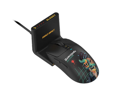 A4Tech Bloody R72 Ultra Duo Wireless Gaming Mouse Renegade Midnight — გეიმინგ მაუსი