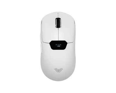 AULA SC390 Wireless Gaming Mouse with Smart Display White