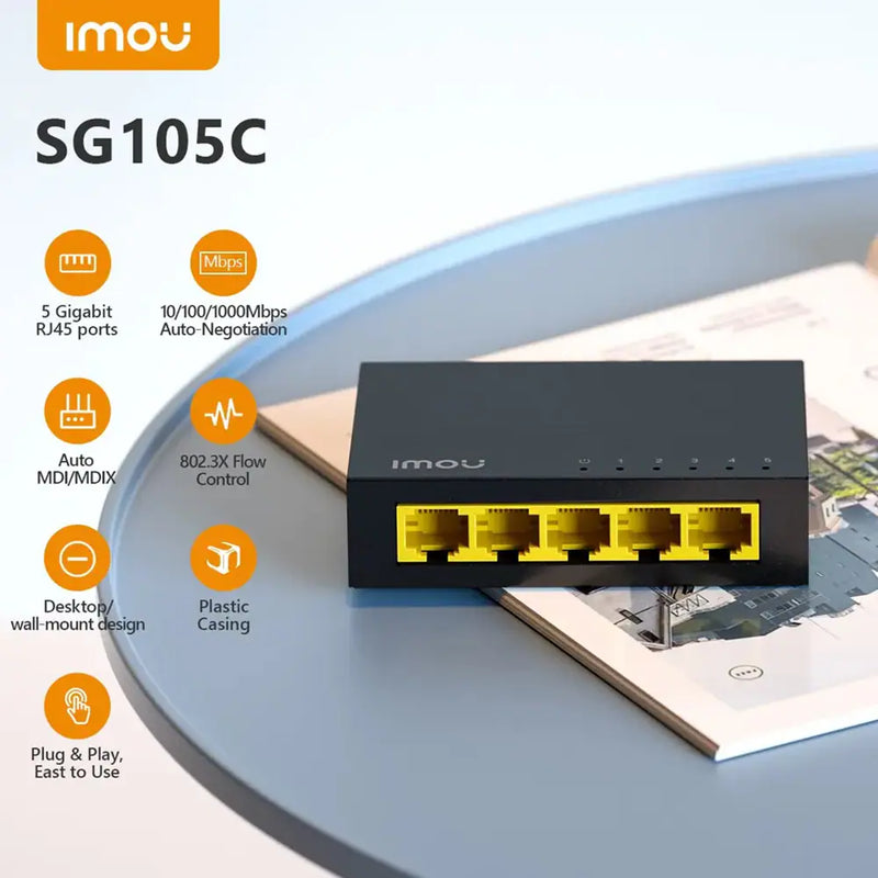 Imou SF105C 5-Port Fast Ethernet Switch